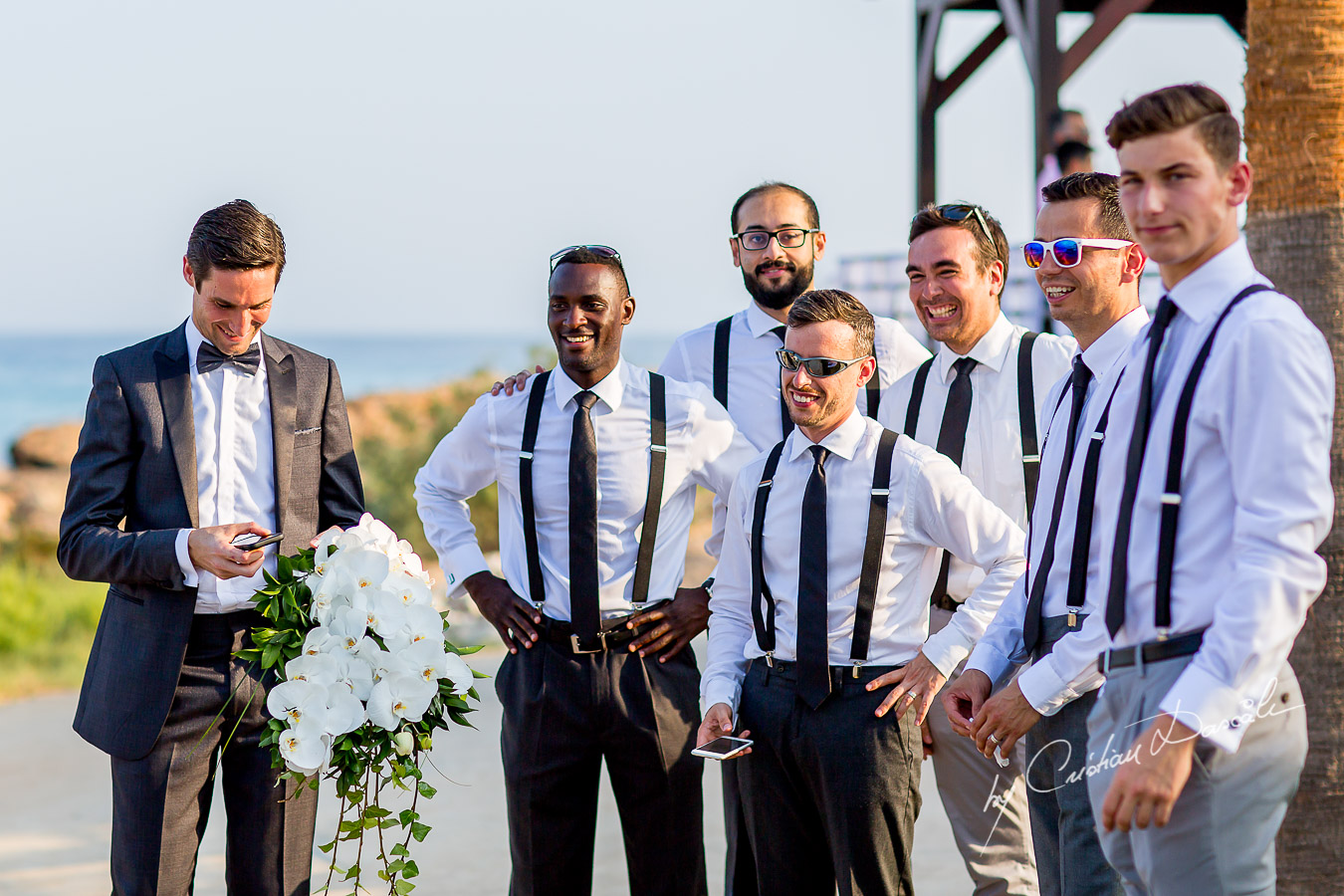 Wedding moments captured at a wedding in Ayia Napa, Cyprus by Cristian Dascalu.