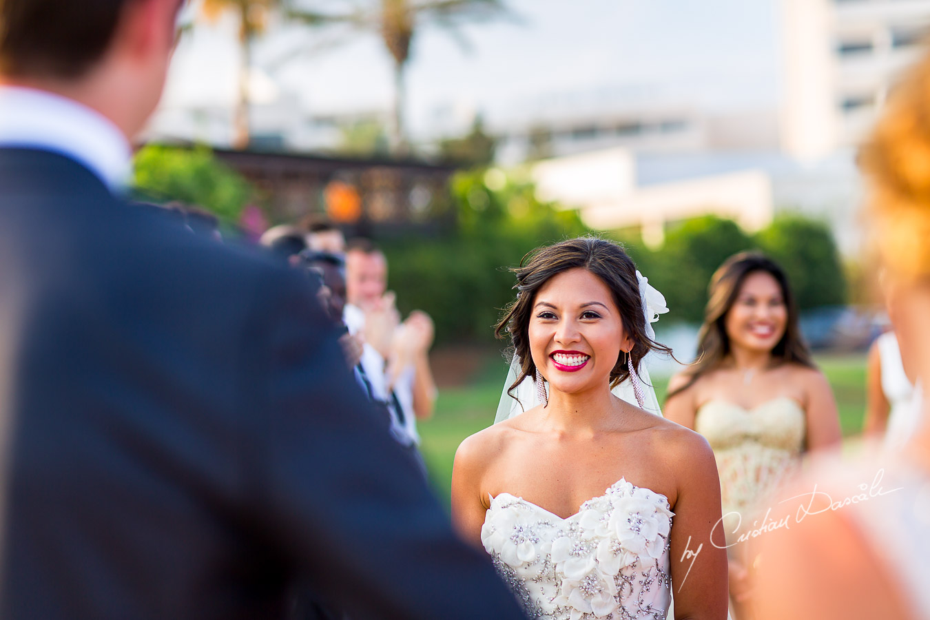 Wedding moments captured at a wedding in Ayia Napa, Cyprus by Cristian Dascalu.