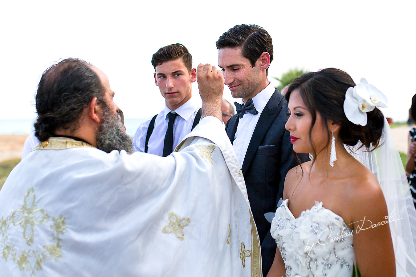 Wedding moments captured at a wedding in Ayia Napa, Cyprus by Cristian Dascalu.