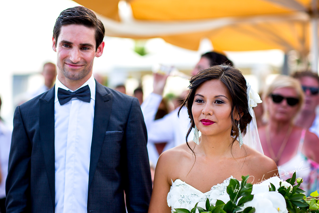 Wedding moments captured at a wedding in Ayia Napa, Cyprus by Cristian Dascalu.