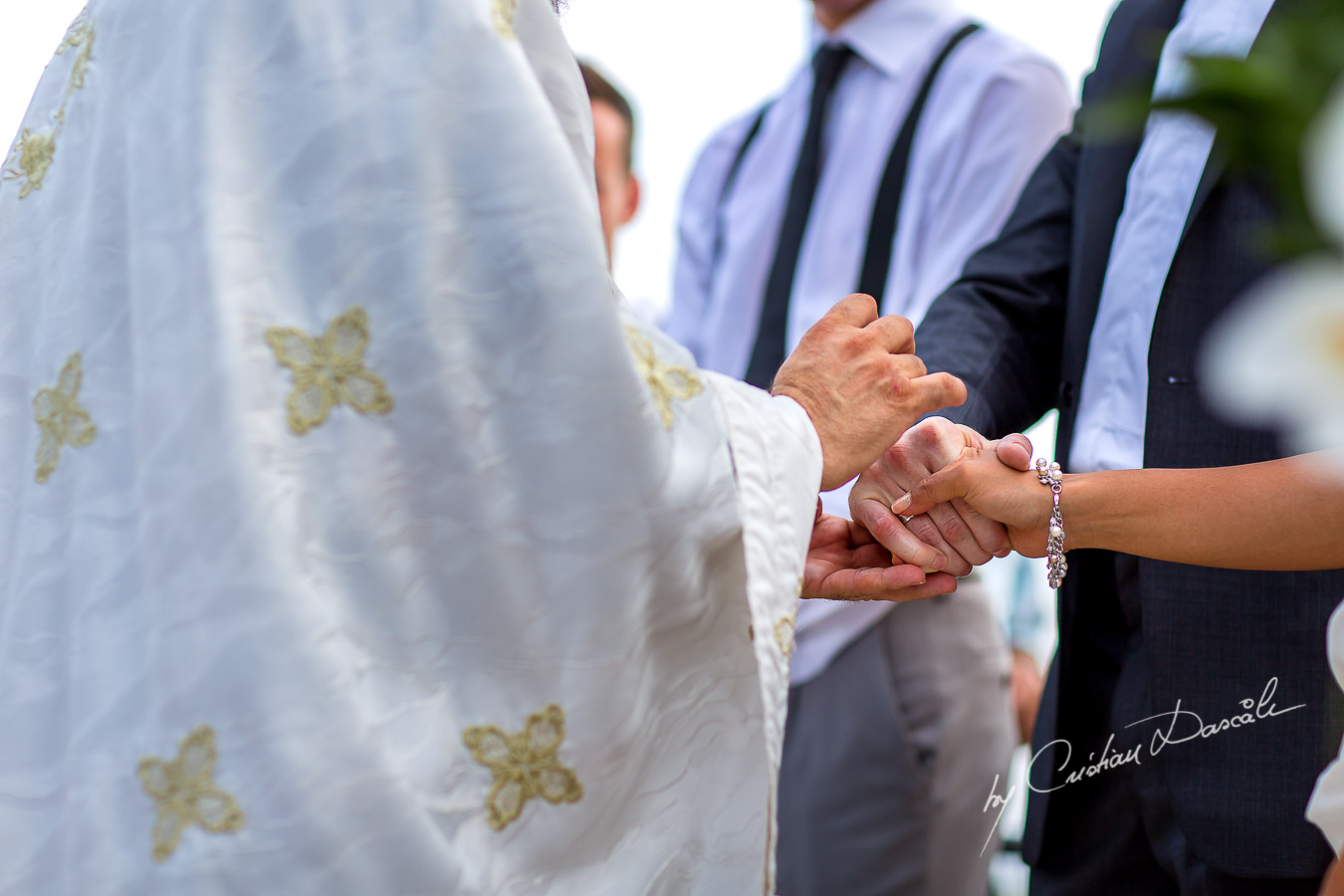 Wedding moments captured at a wedding in Ayia Napa, Cyprus by Cristian Dascalu.