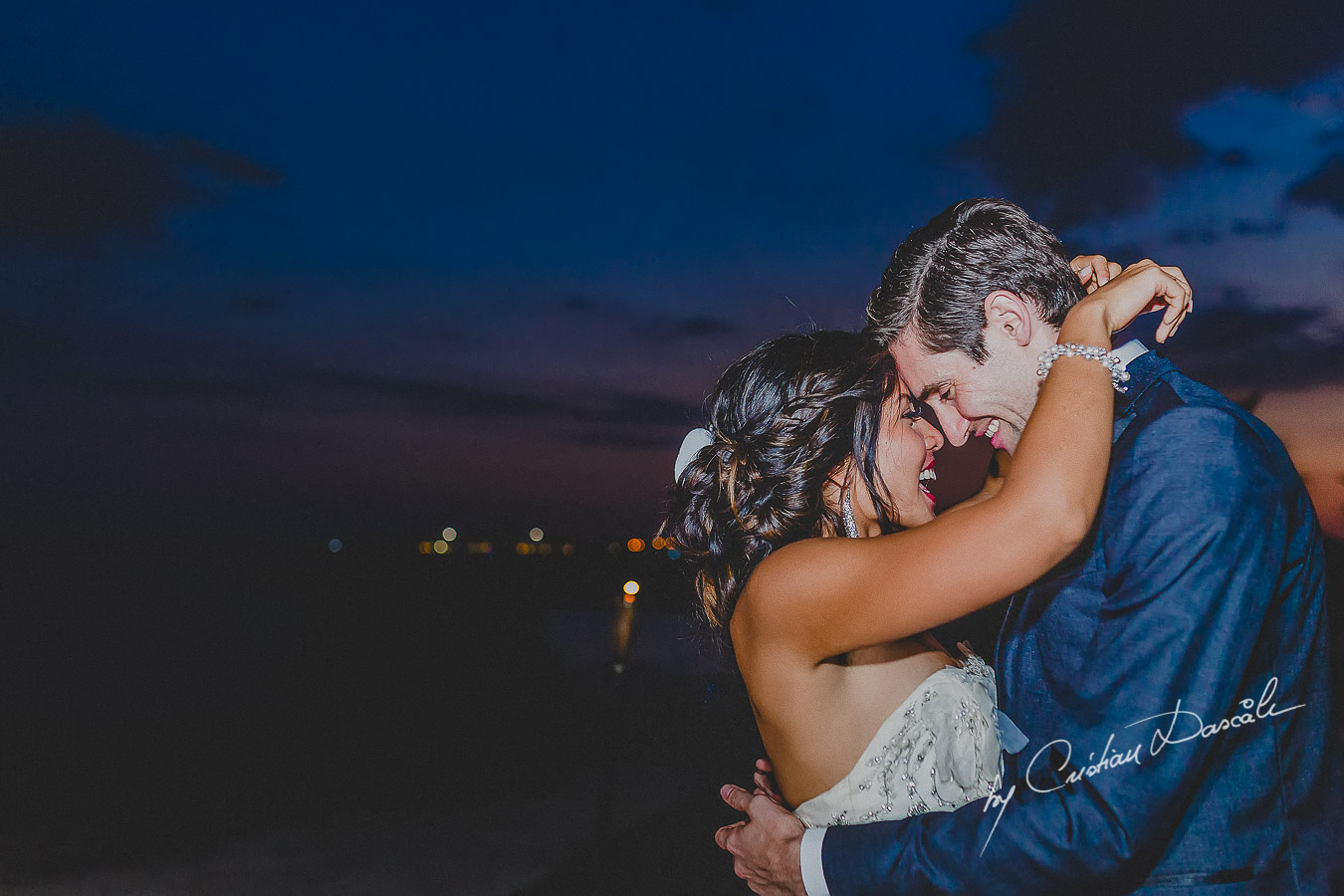 Wedding moments captured at a wedding in Ayia Napa, Cyprus by Cristian Dascalu.