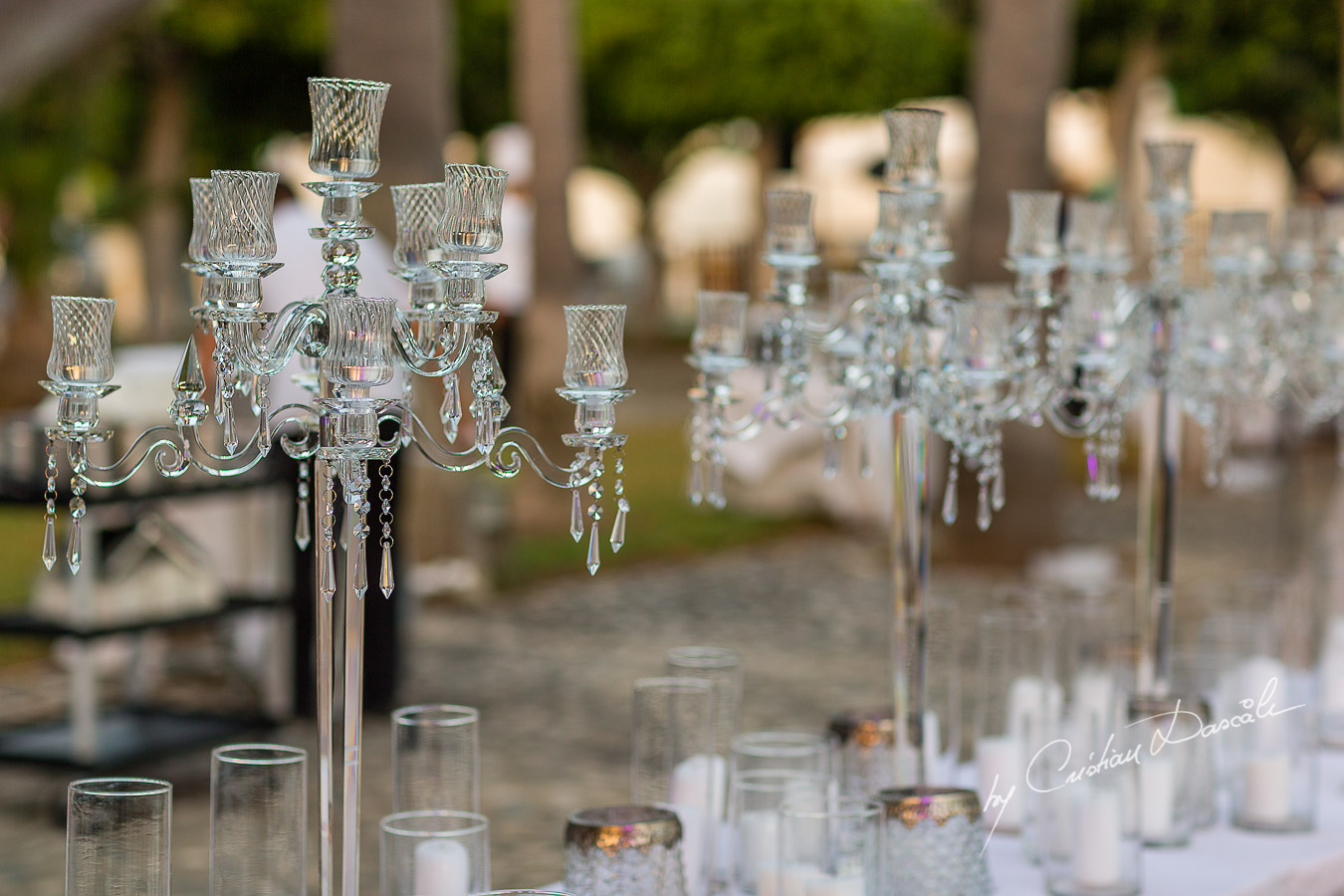 Lovely wedding details captured at an elegant and romantic wedding at Elias Beach Hotel by Cristian Dascalu.