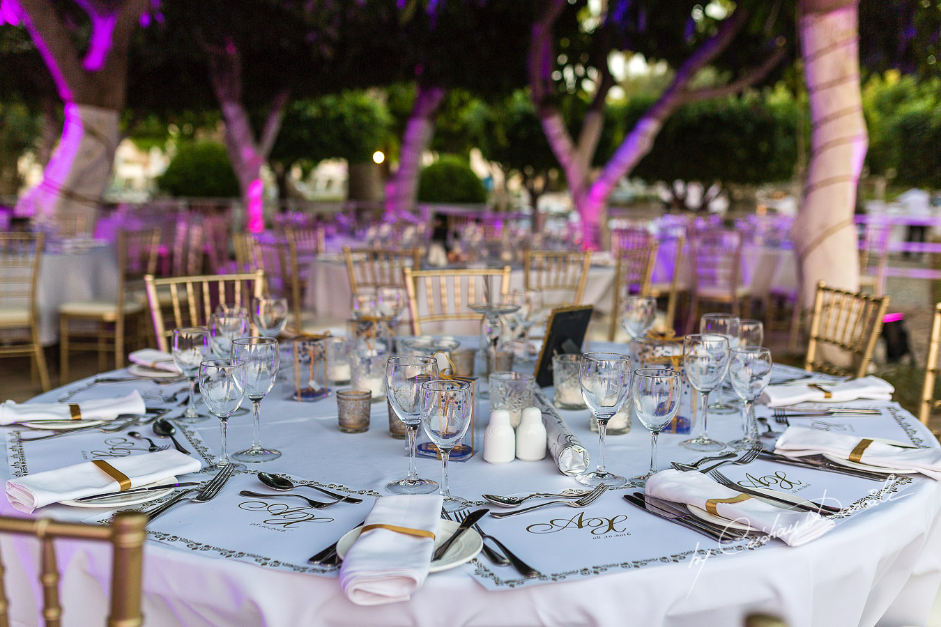 Lovely wedding details captured at an elegant and romantic wedding at Elias Beach Hotel by Cristian Dascalu.
