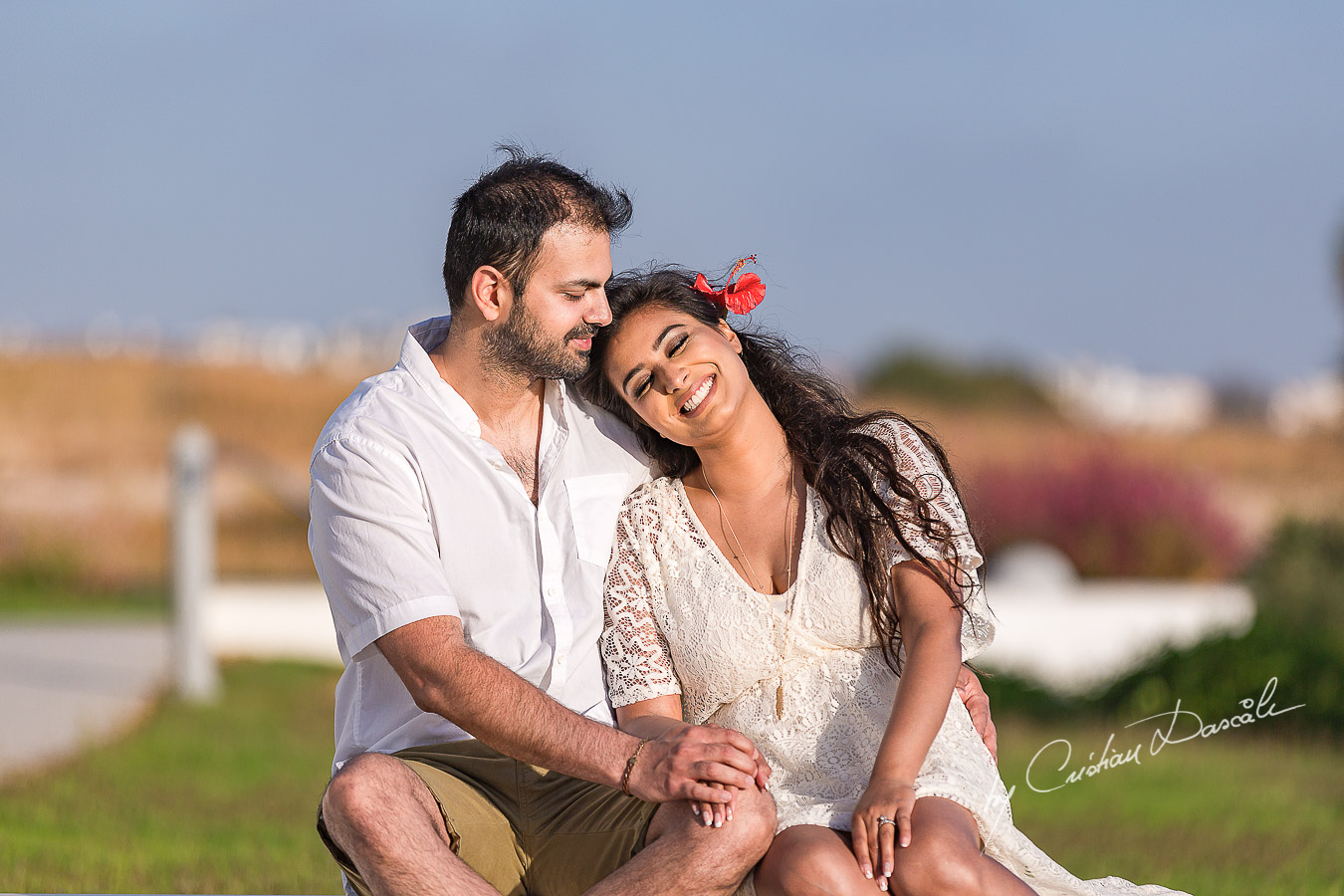 Beautiful Sucheta photogrpahed together with Vikram at the luxurious King Evelthon Hotel in Paphos, Cyprus.