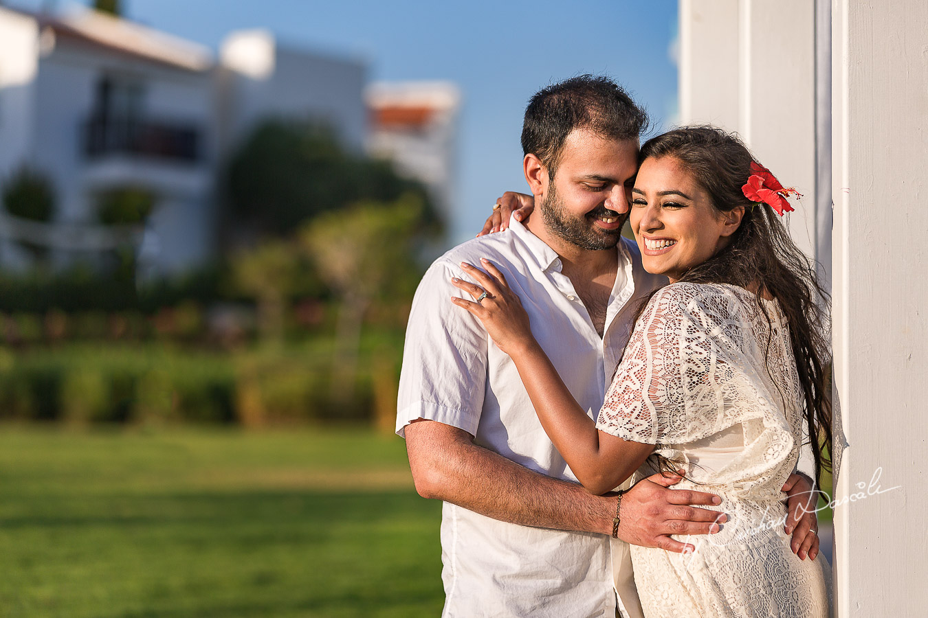 Beautiful Sucheta photogrpahed together with Vikram at the luxurious King Evelthon Hotel in Paphos, Cyprus.