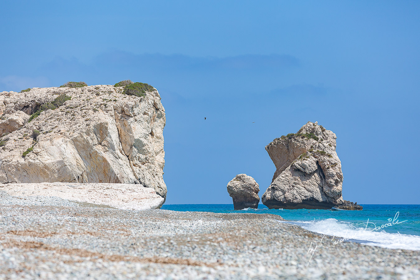 Happy moments capture at Aphrodite Rocks with Christian and Jana, by Cyprus Photographer Cristian Dascalu.