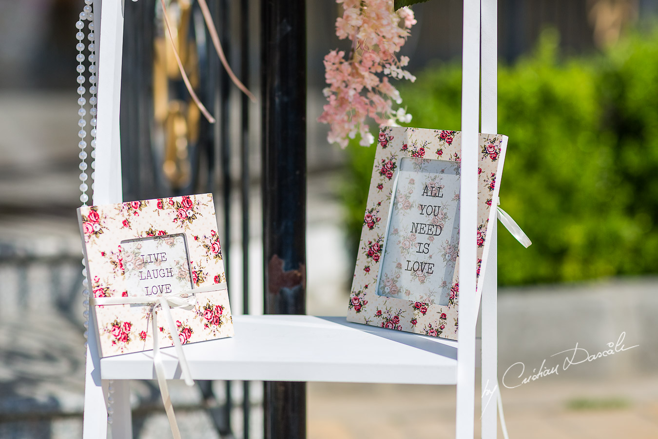 Beautiful wedding details photographed at a wedding in Nicosia by Cyprus Wedding Photographer Cristian Dascalu