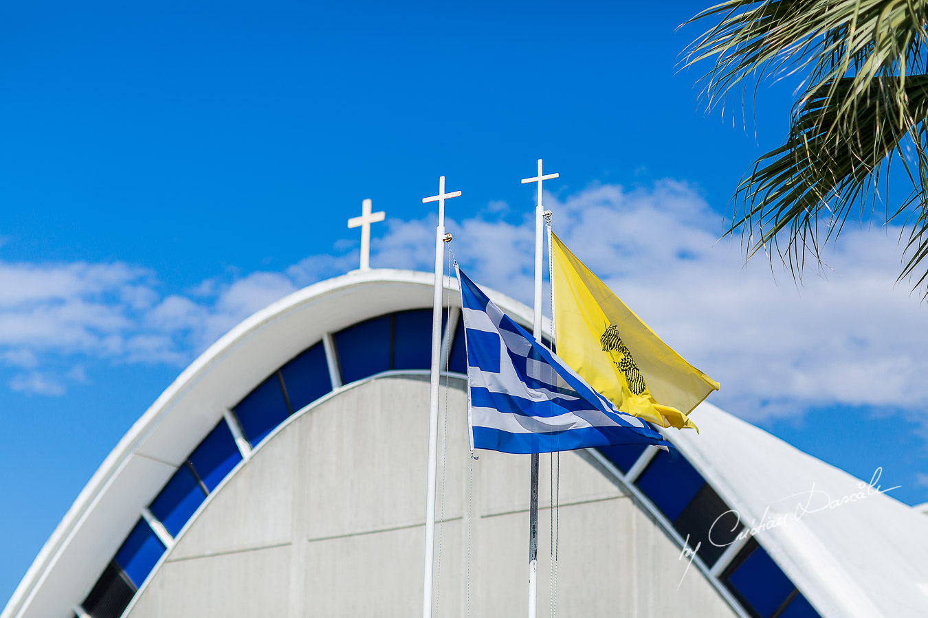 Church details photographed at a wedding in Nicosia by Cyprus Wedding Photographer Cristian Dascalu