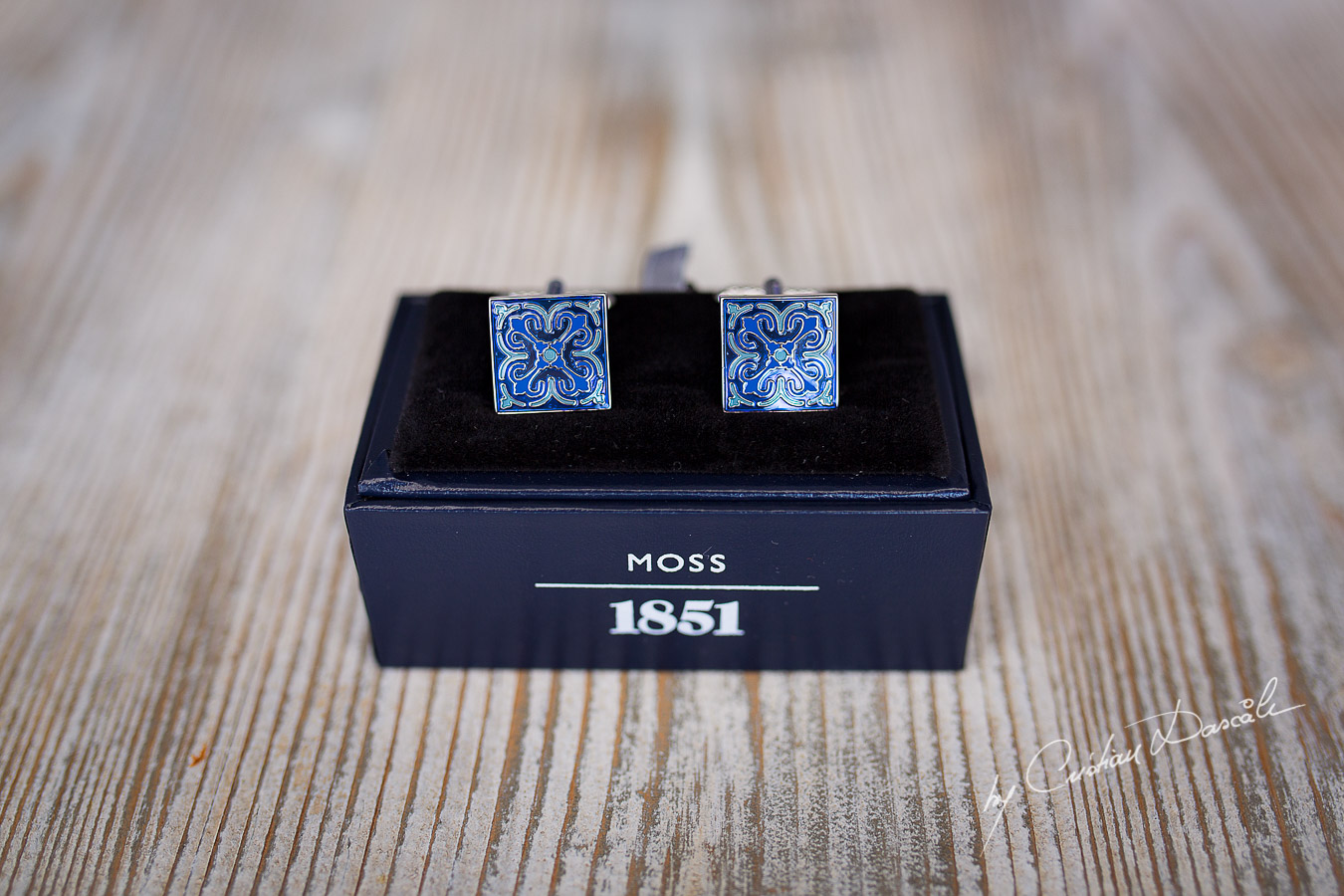 Groom's cuff links captured at a wedding at Minthis Hills in Cyprus, by Cristian Dascalu.