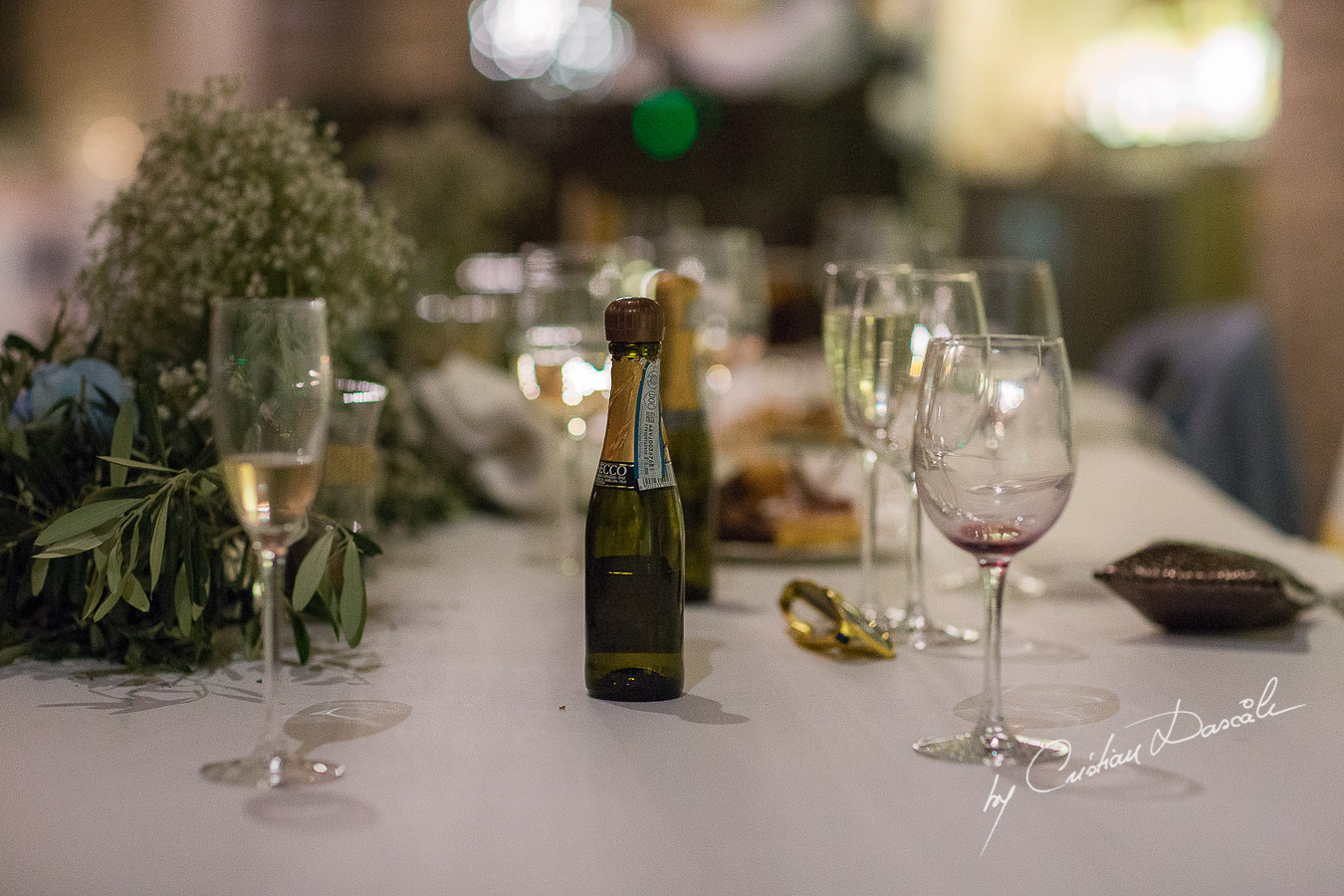 Wedding moments captured at a wedding at Minthis Hills in Cyprus, by Cristian Dascalu.