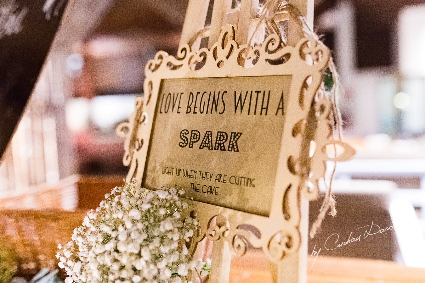 Wedding Decorations and Details photographed as part of an Exclusive Wedding photography at Grand Resort Limassol, captured by Cyprus Wedding Photographer Cristian Dascalu.