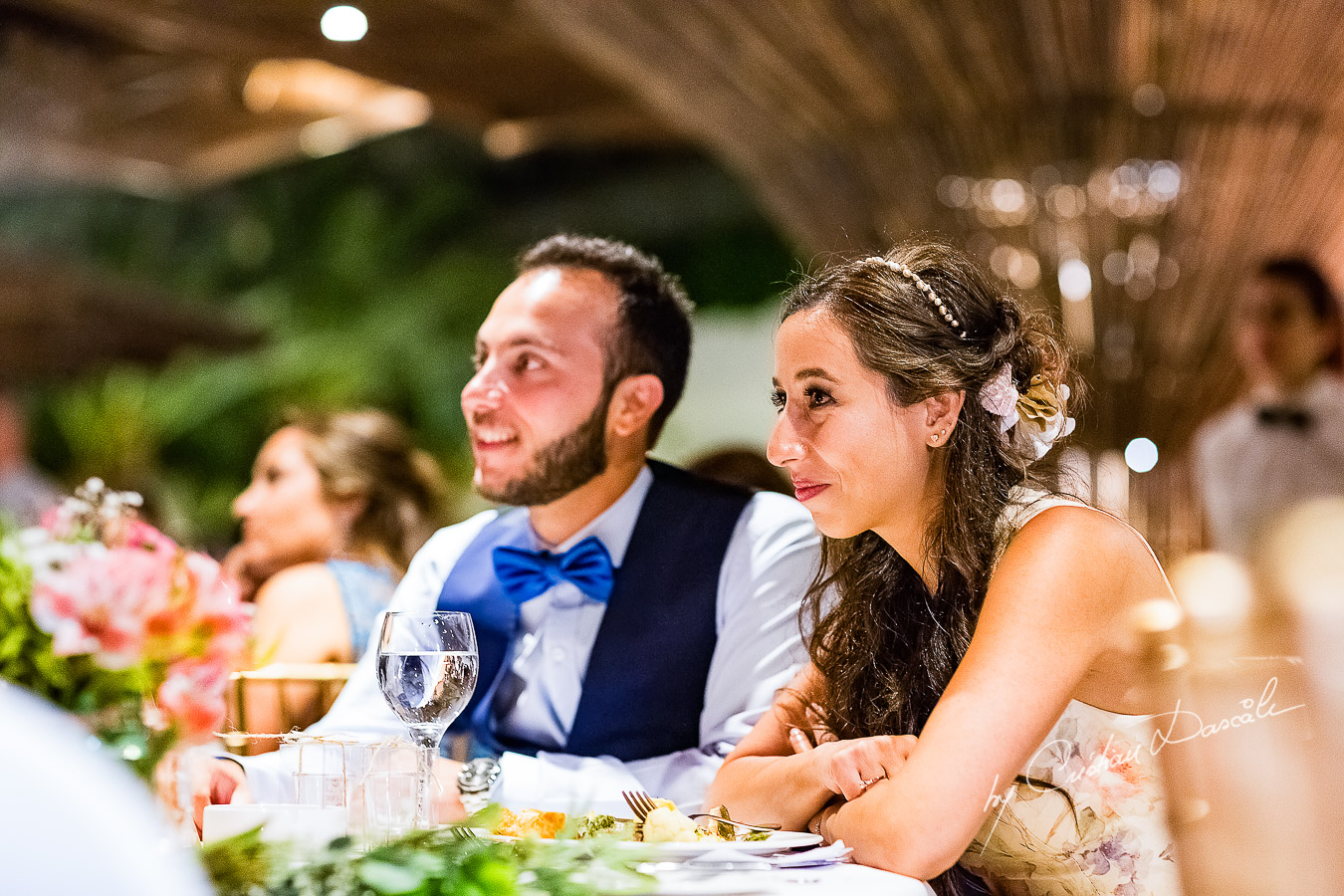 Emotional moments during speeches photographed as part of an Exclusive Wedding photography at Grand Resort Limassol, captured by Cyprus Wedding Photographer Cristian Dascalu.