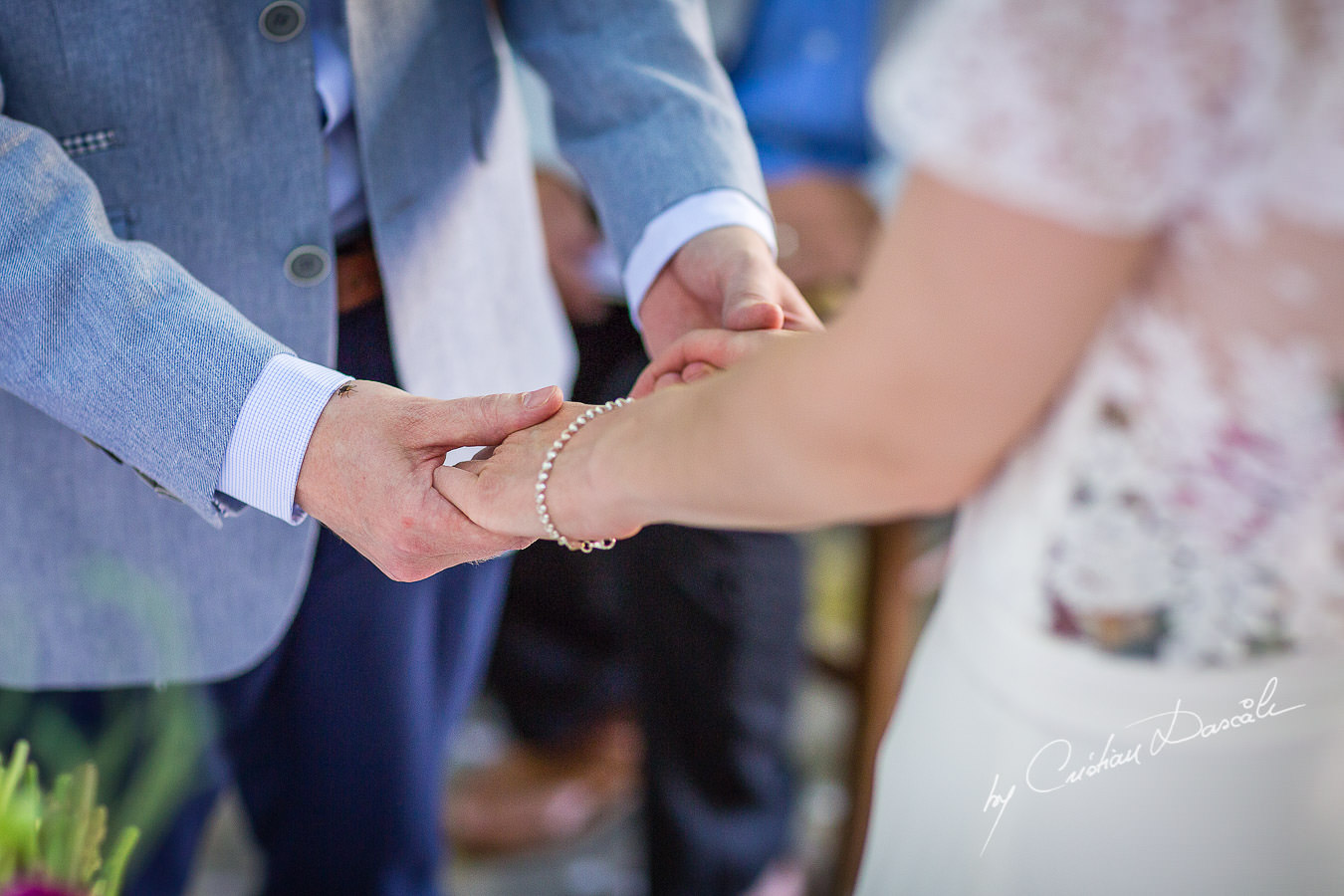 A beautiful wedding day at the Vasilias Nikoklis Inn in Paphos, captured by Cristian Dascalu. Ceremony moments.