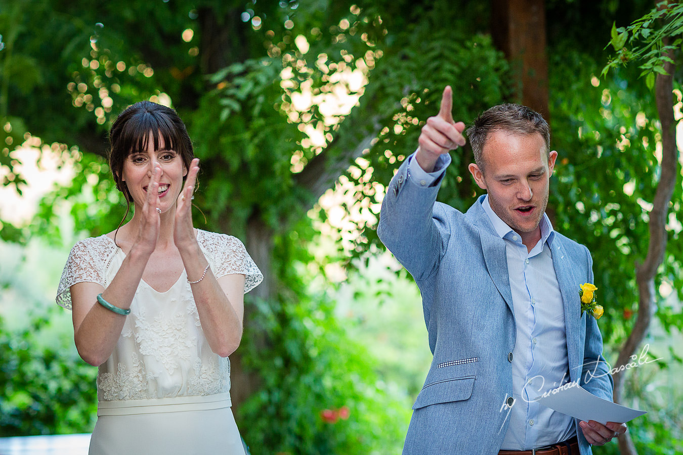 A beautiful wedding day at the Vasilias Nikoklis Inn in Paphos, captured by Cristian Dascalu. Speeches Moments.