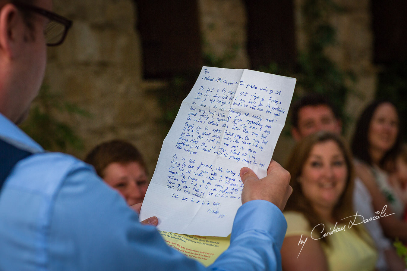 A beautiful wedding day at the Vasilias Nikoklis Inn in Paphos, captured by Cristian Dascalu. Speeches Moments.