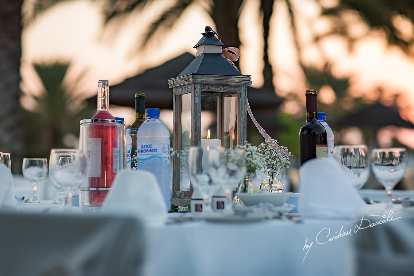 Moments photographed by Cristian Dascalu at Athena Beach Hotel in Paphos, Cyprus, during a symbolic wedding.