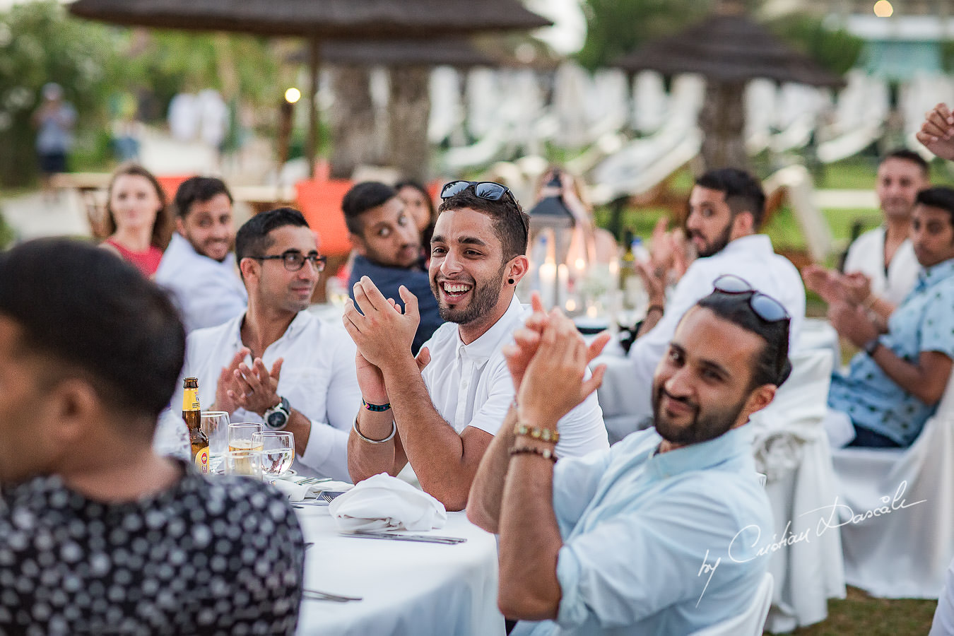 Moments photographed by Cristian Dascalu at Athena Beach Hotel in Paphos, Cyprus, during a symbolic wedding.