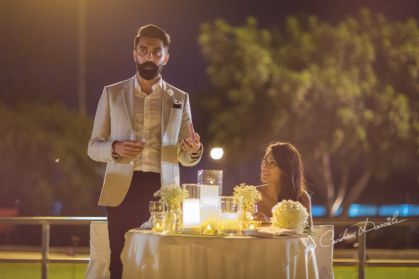 Moments photographed by Cristian Dascalu at Athena Beach Hotel in Paphos, Cyprus, during a symbolic wedding.