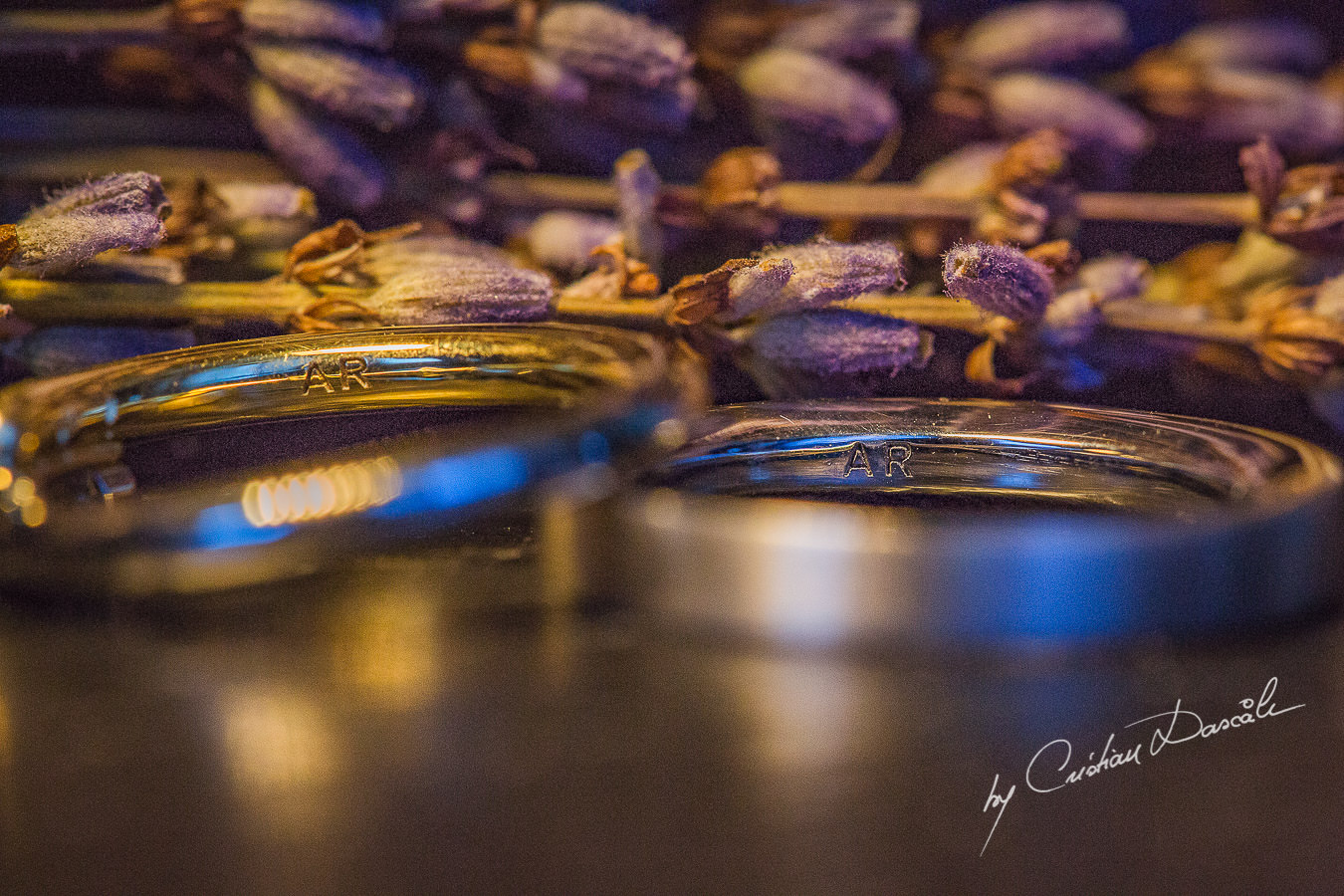 Wedding rings captured during a wedding photography at the Lighthouse Limassol, by Cyprus Photographer Cristian Dascalu.