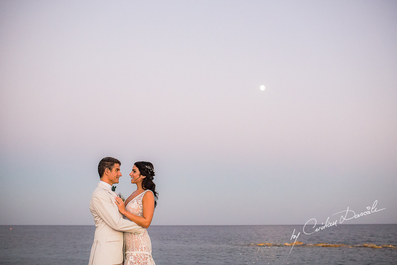 Moments with the bride and groom captured during a wedding photography at the Lighthouse Limassol, by Cyprus Photographer Cristian Dascalu.