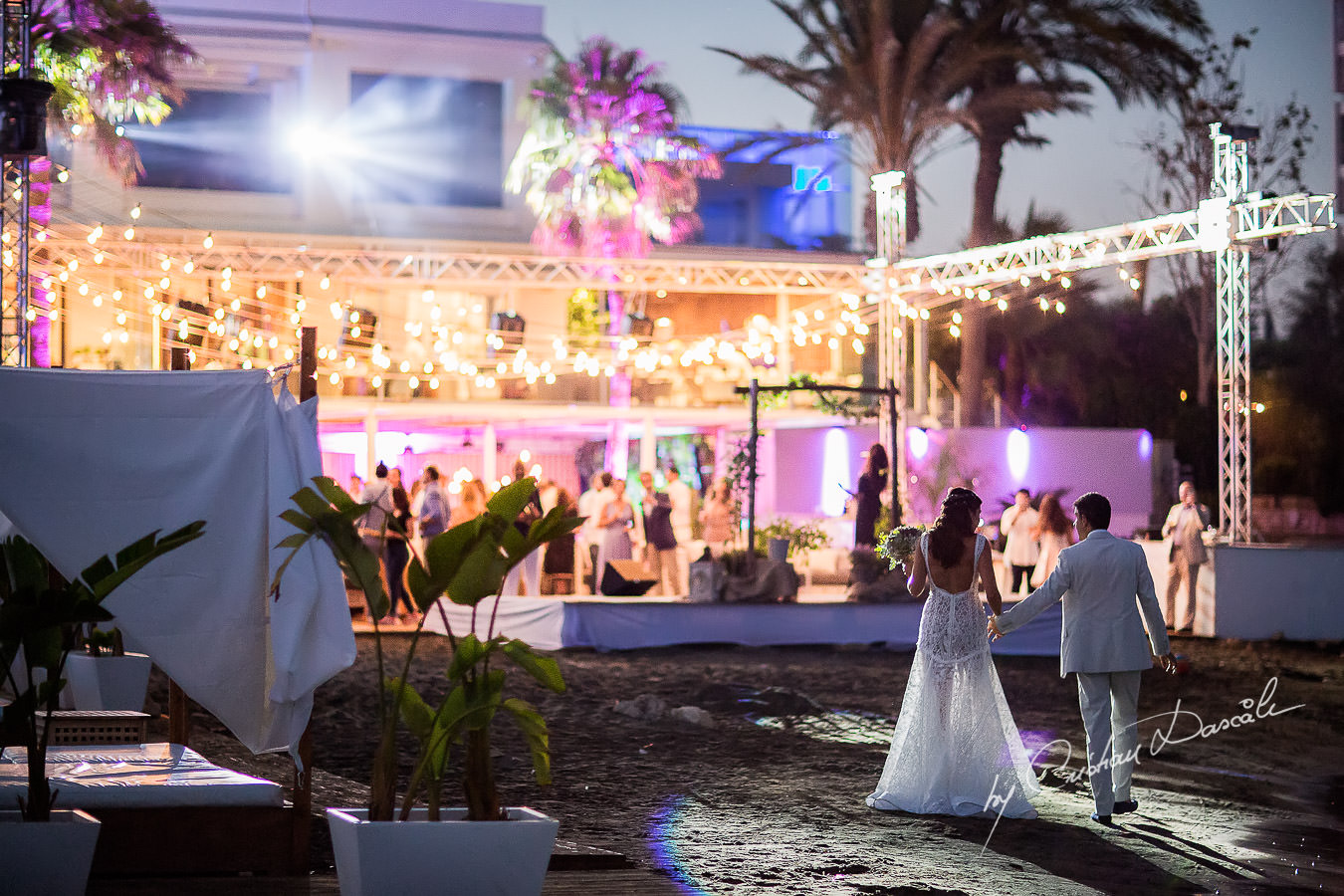 Moments with the bride and groom captured during a wedding photography at the Lighthouse Limassol, by Cyprus Photographer Cristian Dascalu.