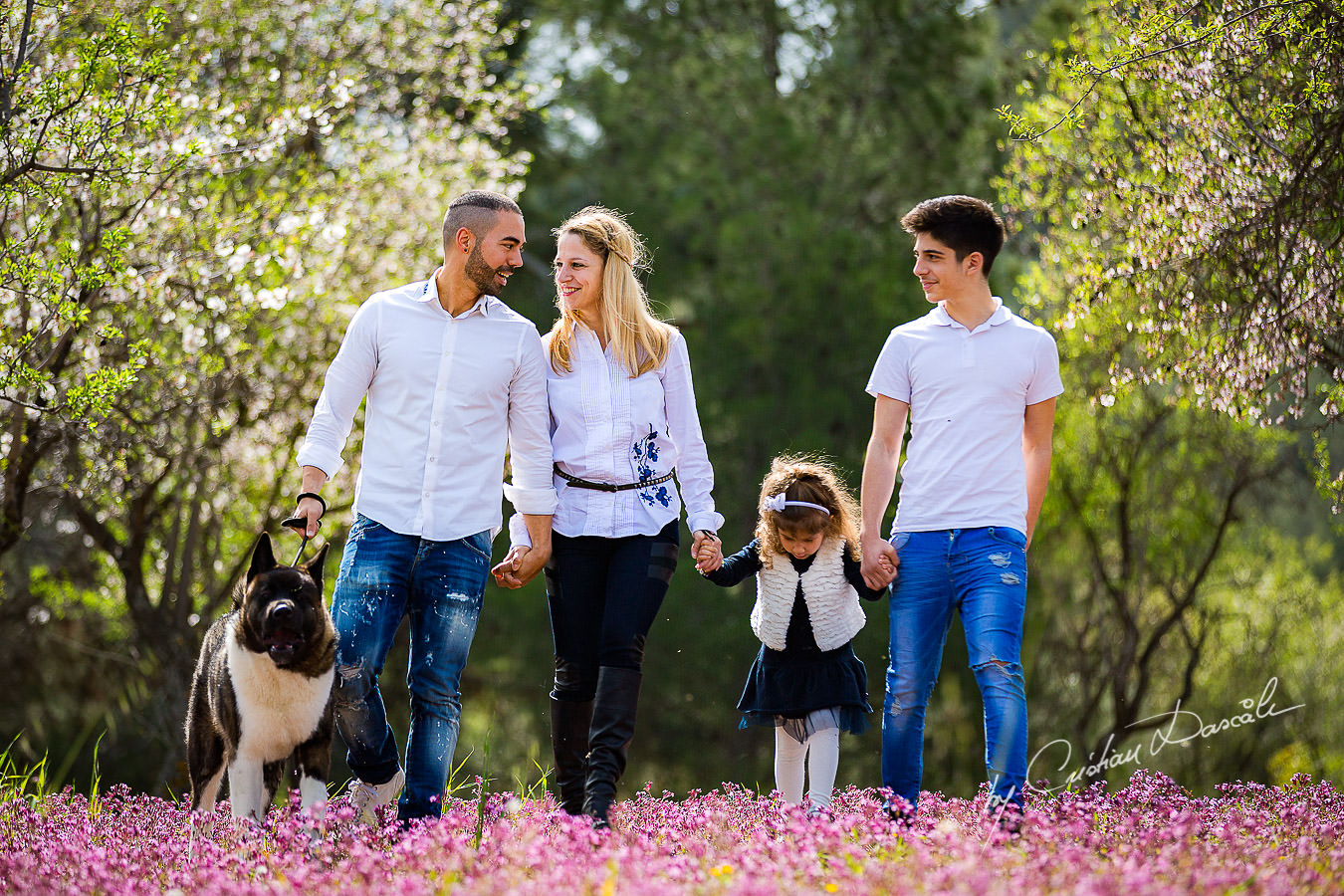 Eleonora and her family photographed in Klirou village, Nicosia district, during an amazing family photography in Nicosia by Cyprus Photographer Cristian Dascalu.