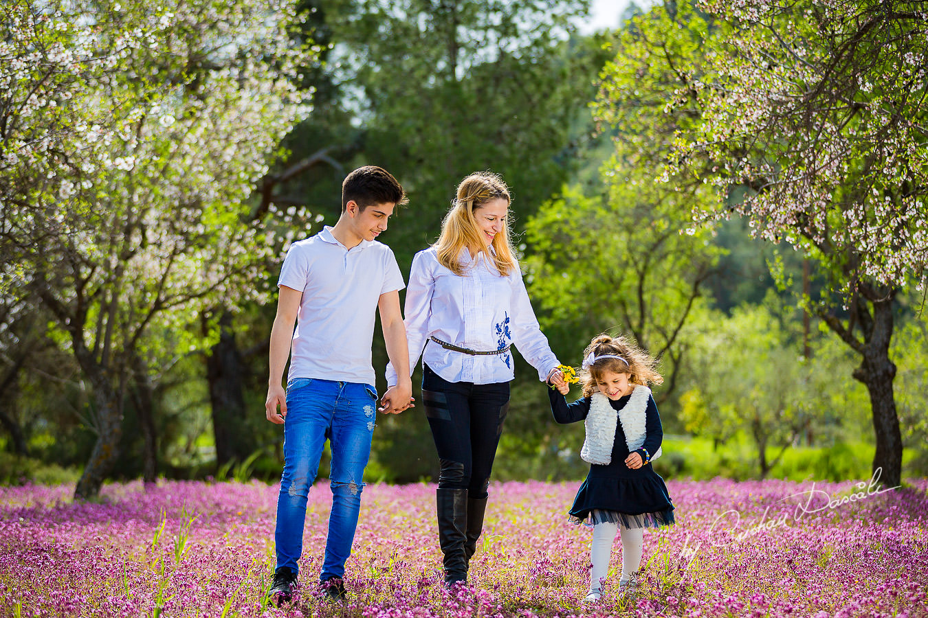 Eleonora and her family photographed in Klirou village, Nicosia district, during an amazing family photography in Nicosia by Cyprus Photographer Cristian Dascalu.