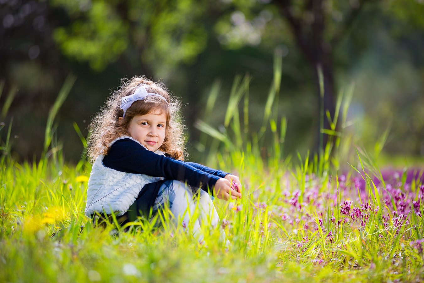 Eleonora's princess photographed in Klirou village, Nicosia district, during an amazing family photography in Nicosia by Cyprus Photographer Cristian Dascalu.