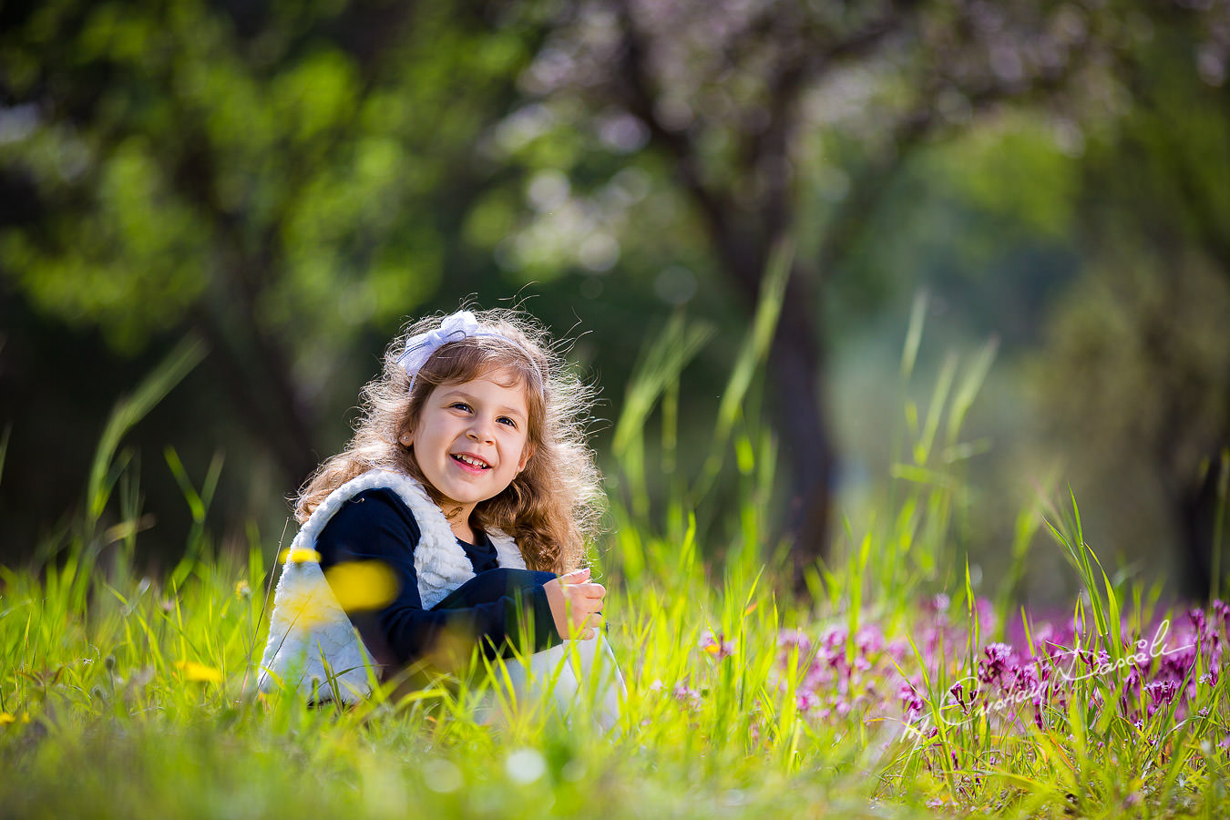 Eleonora's princess photographed in Klirou village, Nicosia district, during an amazing family photography in Nicosia by Cyprus Photographer Cristian Dascalu.