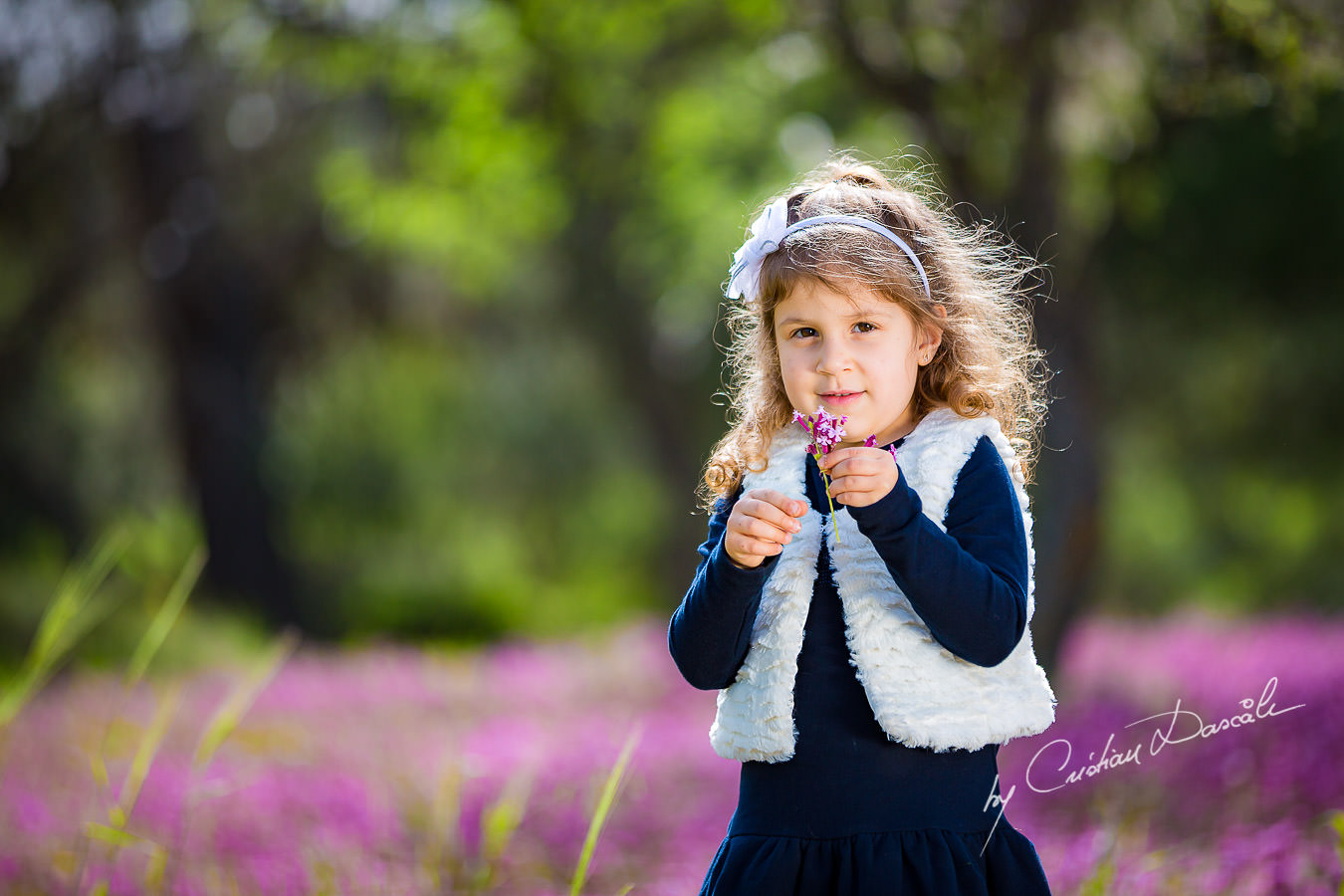 Eleonora's princess photographed in Klirou village, Nicosia district, during an amazing family photography in Nicosia by Cyprus Photographer Cristian Dascalu.