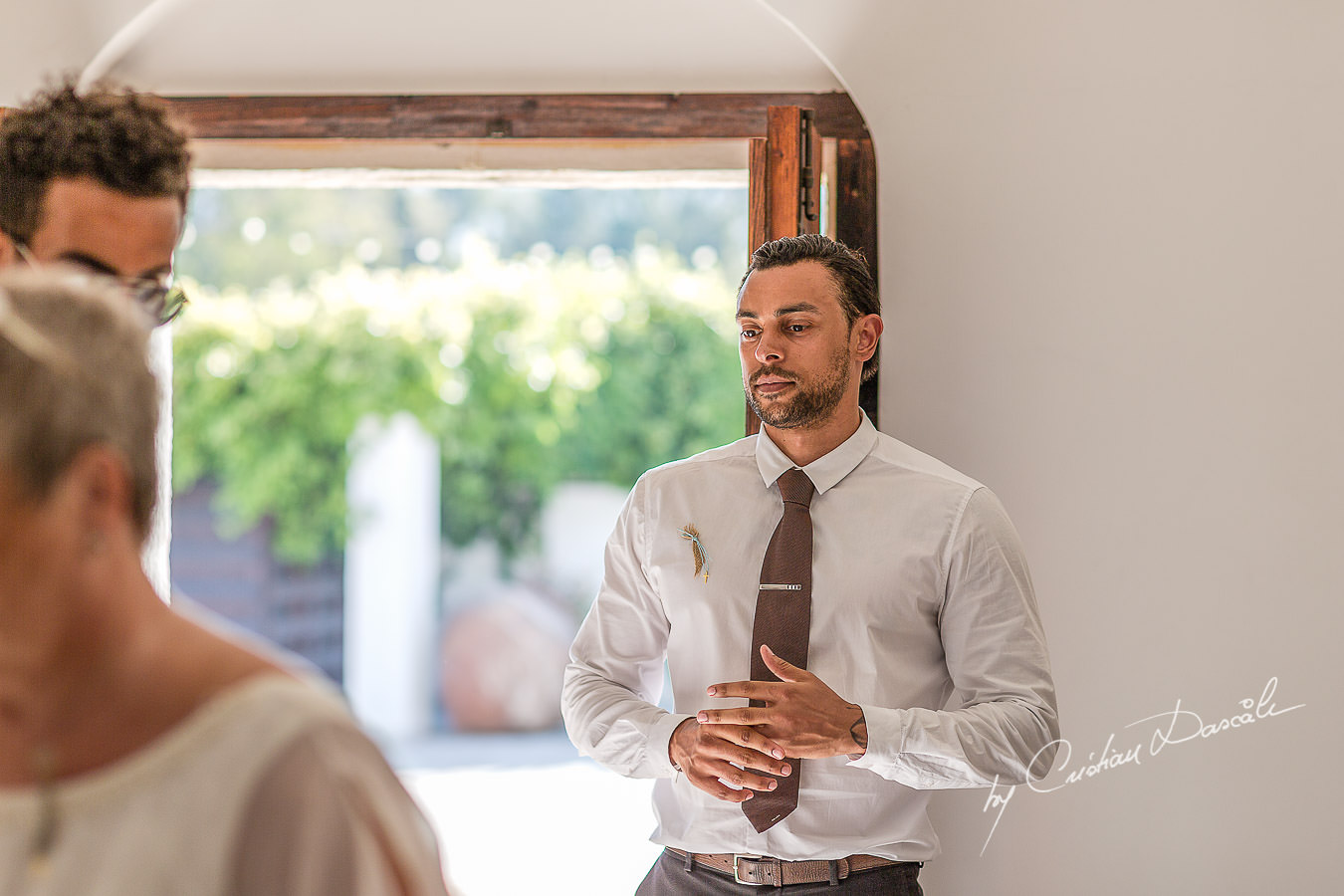 Guests arriving for a Christening the beautiful Anassa Hotel photographed by Cyprus Photographer Cristian Dascalu.