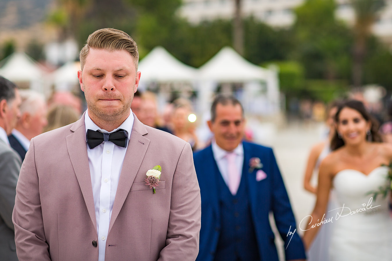 Wedding moments during a Beautiful Wedding at Elias Beach Hotel captured by Cyprus Photographer Cristian Dascalu.