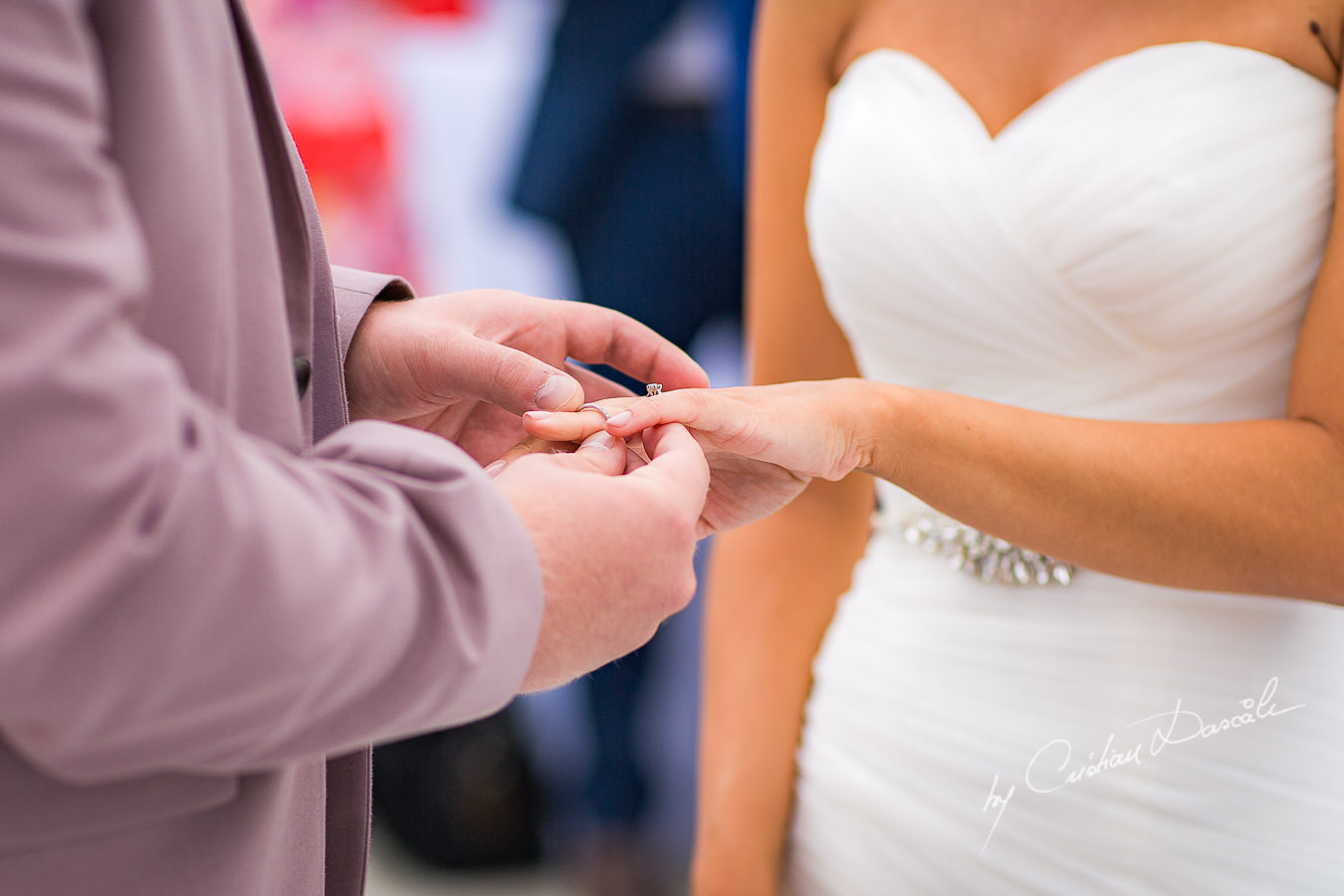 Wedding moments during a Beautiful Wedding at Elias Beach Hotel captured by Cyprus Photographer Cristian Dascalu.