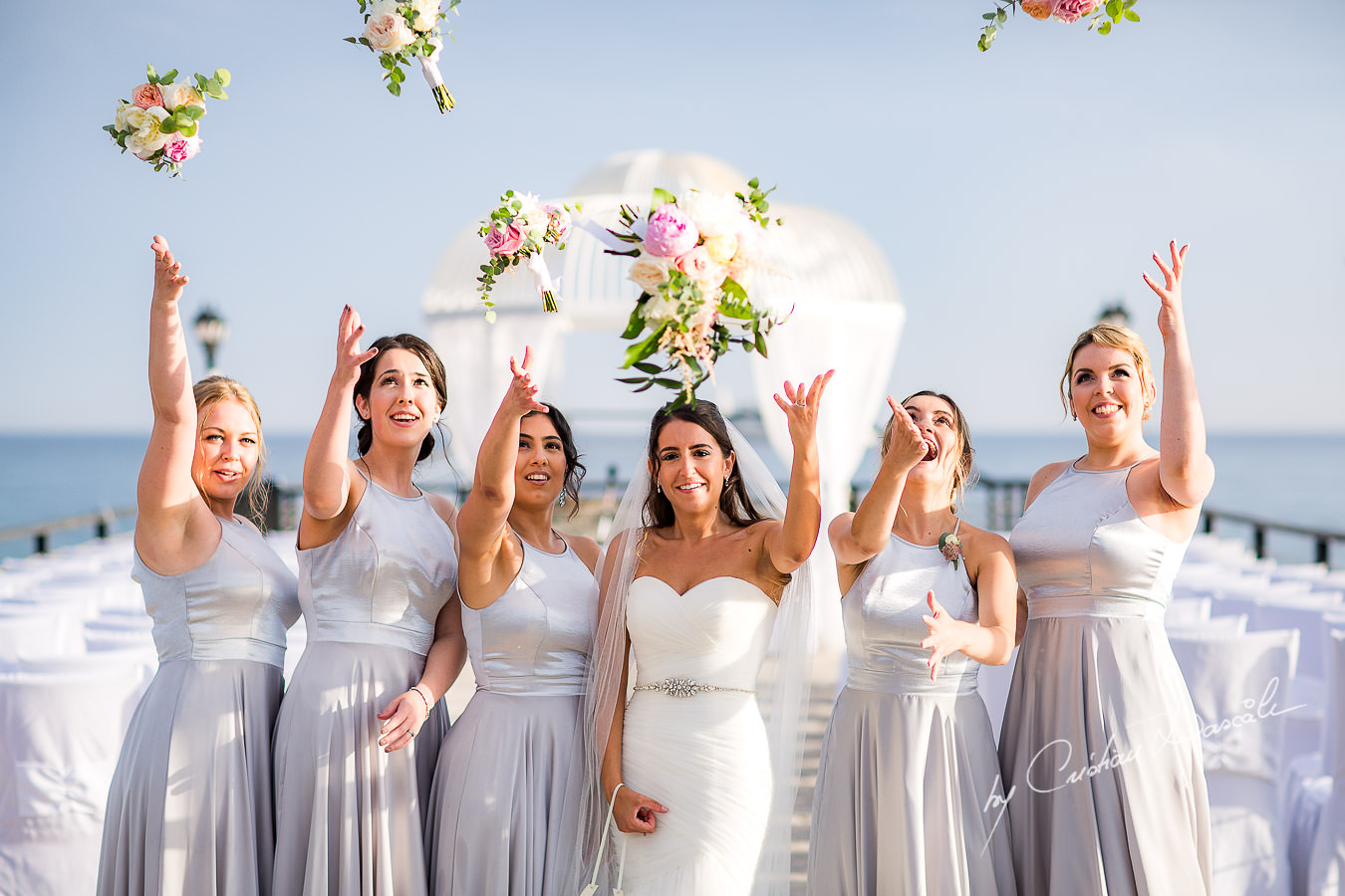 Wedding moments during a Beautiful Wedding at Elias Beach Hotel captured by Cyprus Photographer Cristian Dascalu.