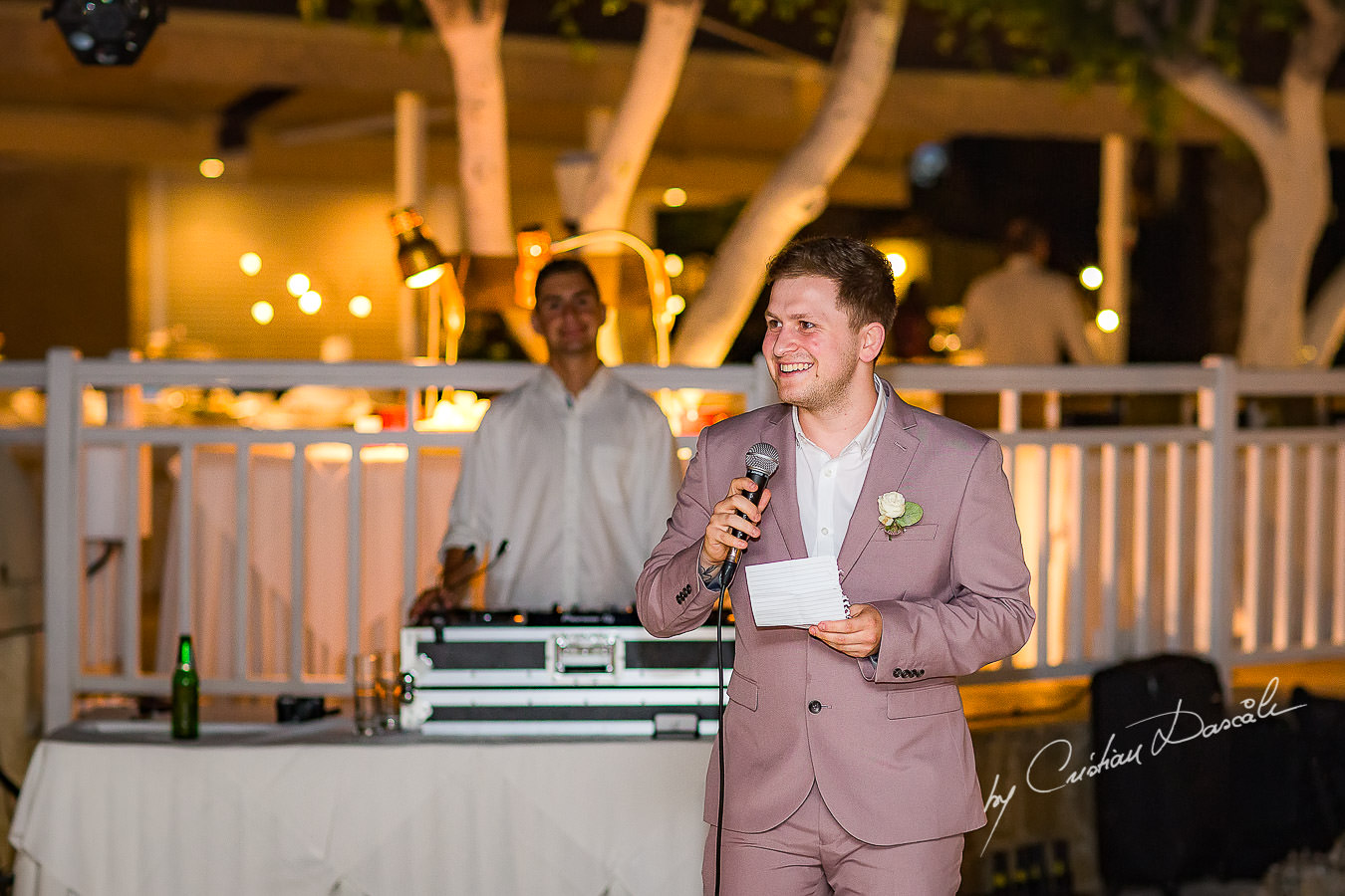 Wedding moments during a Beautiful Wedding at Elias Beach Hotel captured by Cyprus Photographer Cristian Dascalu.