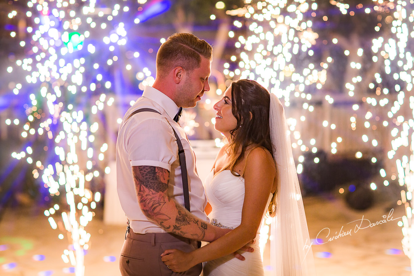 Wedding moments during a Beautiful Wedding at Elias Beach Hotel captured by Cyprus Photographer Cristian Dascalu.