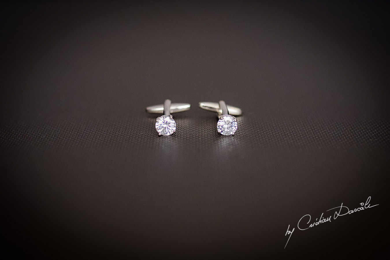 Groom's cuff-links captured during an Exquisite Wedding at Asterias Beach Hotel by Cyprus Photographer Cristian Dascalu.