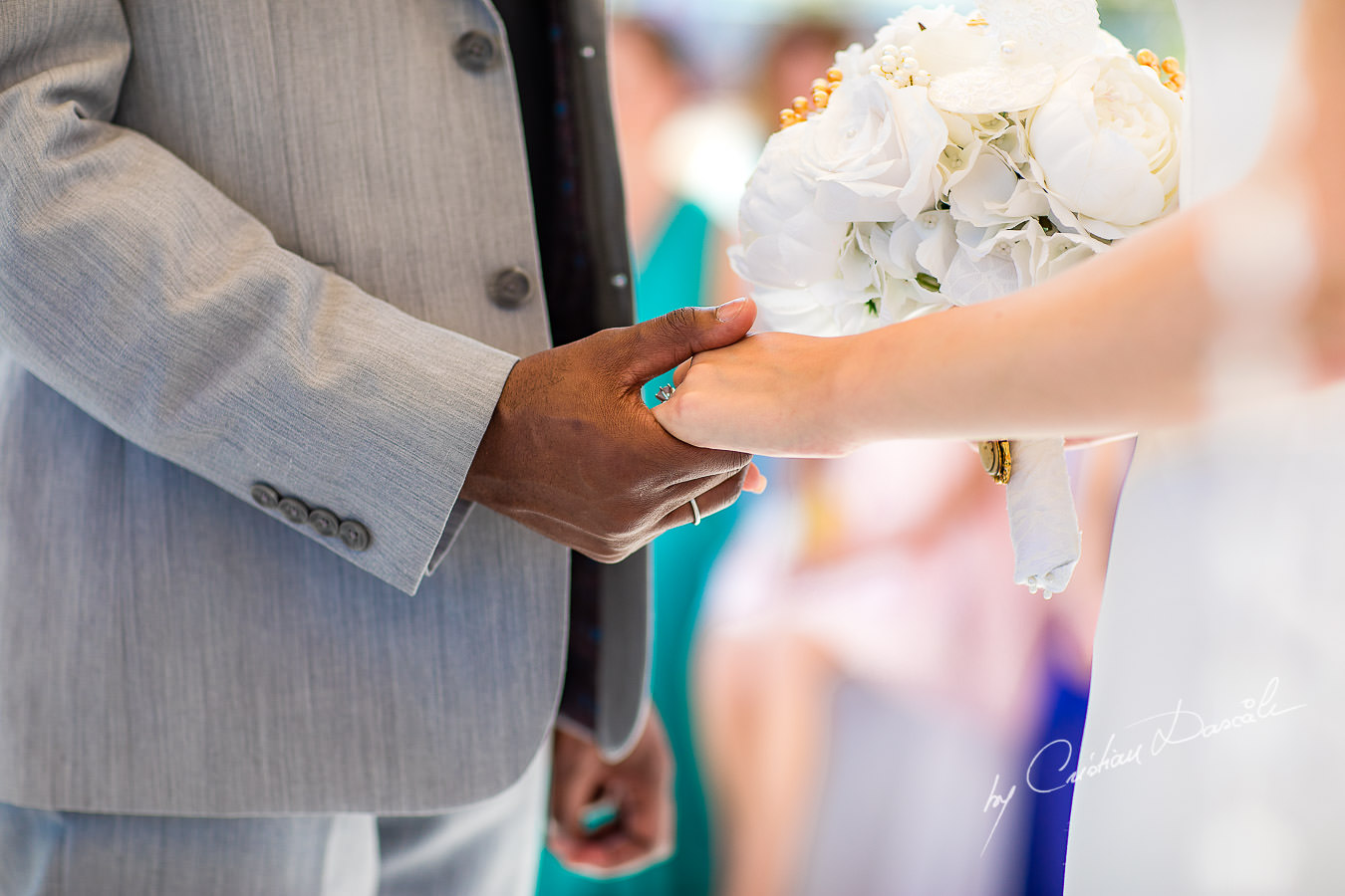 Wedding moments captured at an Exquisite Wedding at Asterias Beach Hotel. Photography by Cyprus Photographer Cristian Dascalu.