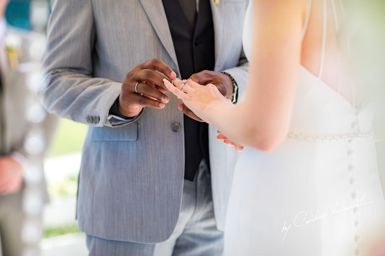 Wedding moments captured at an Exquisite Wedding at Asterias Beach Hotel. Photography by Cyprus Photographer Cristian Dascalu.