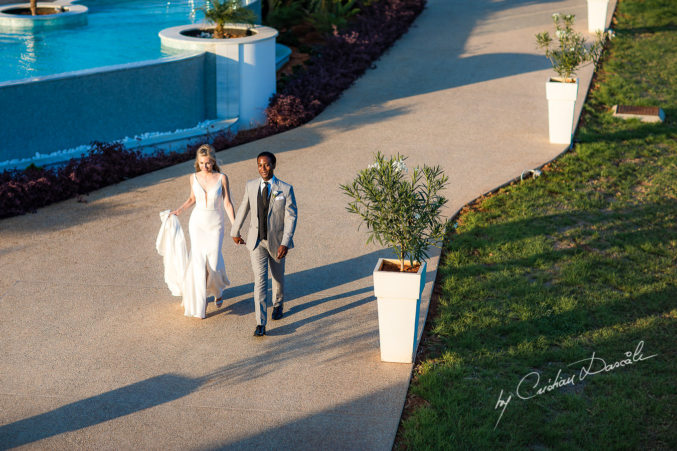 Wedding moments captured at an Exquisite Wedding at Asterias Beach Hotel. Photography by Cyprus Photographer Cristian Dascalu.