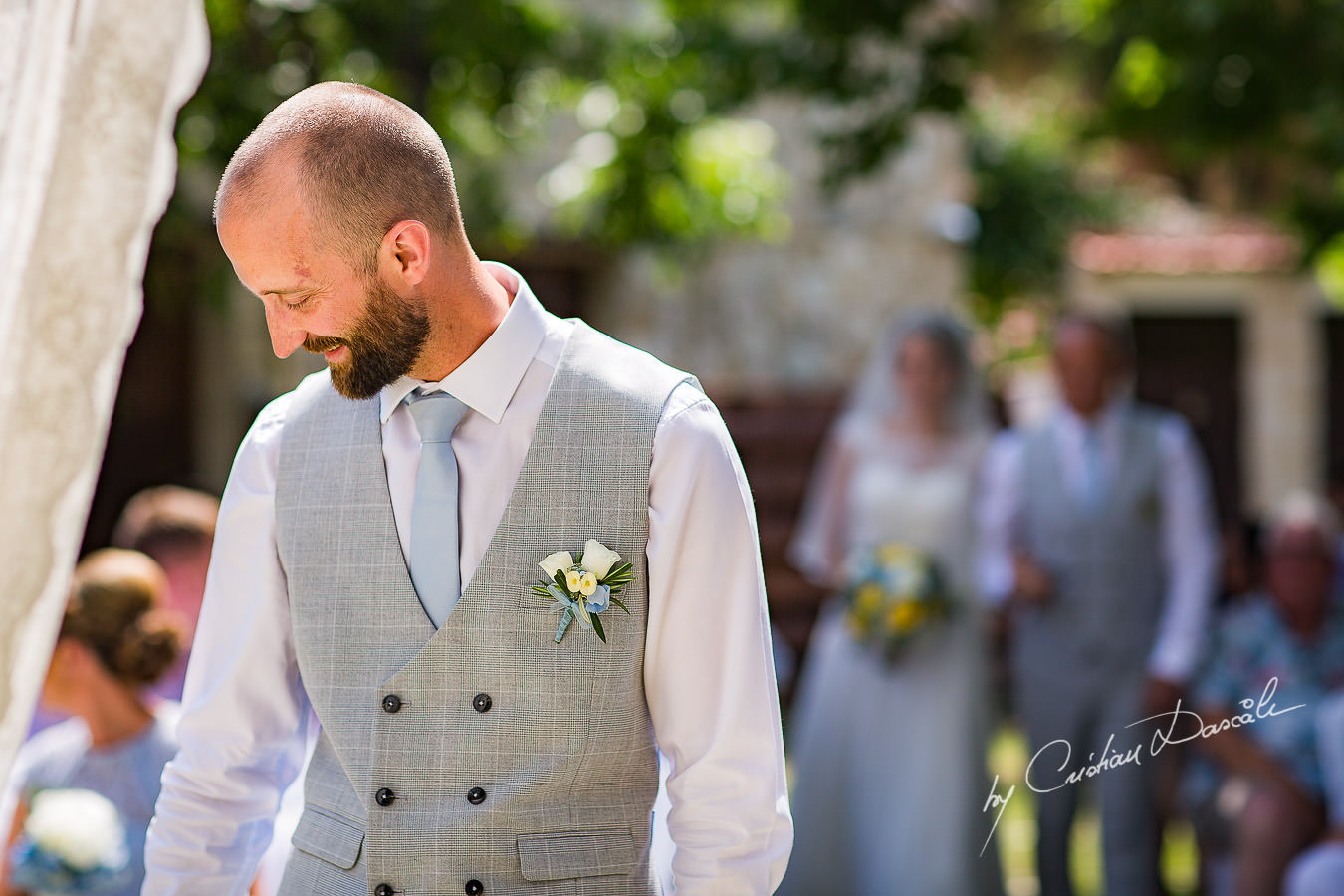 Wedding moments captured at a Vasilias Nikoklis Inn Wedding in Paphos. Cyprus Wedding Photography by Cristian Dascalu.