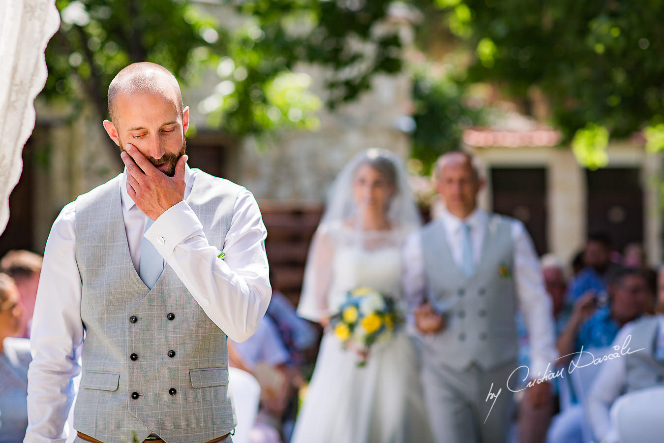 Wedding moments captured at a Vasilias Nikoklis Inn Wedding in Paphos. Cyprus Wedding Photography by Cristian Dascalu.