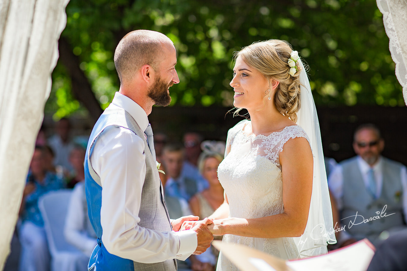 Wedding moments captured at a Vasilias Nikoklis Inn Wedding in Paphos. Cyprus Wedding Photography by Cristian Dascalu.