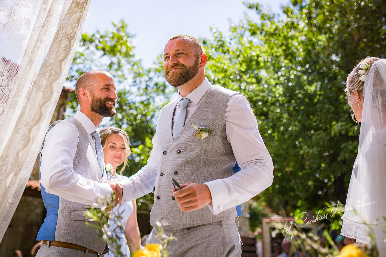Wedding moments captured at a Vasilias Nikoklis Inn Wedding in Paphos. Cyprus Wedding Photography by Cristian Dascalu.