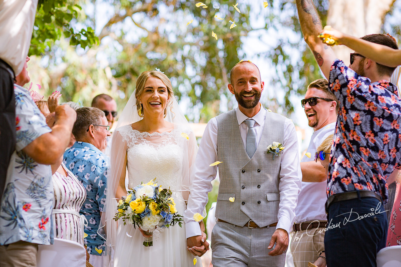 Wedding moments captured at a Vasilias Nikoklis Inn Wedding in Paphos. Cyprus Wedding Photography by Cristian Dascalu.