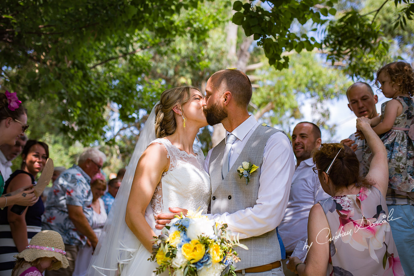 Wedding moments captured at a Vasilias Nikoklis Inn Wedding in Paphos. Cyprus Wedding Photography by Cristian Dascalu.