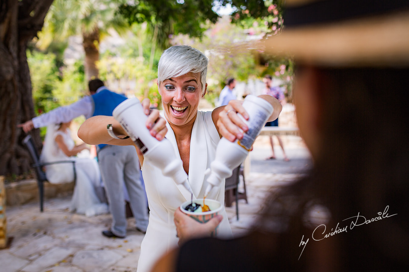 Wedding moments captured at a Vasilias Nikoklis Inn Wedding in Paphos. Cyprus Wedding Photography by Cristian Dascalu.