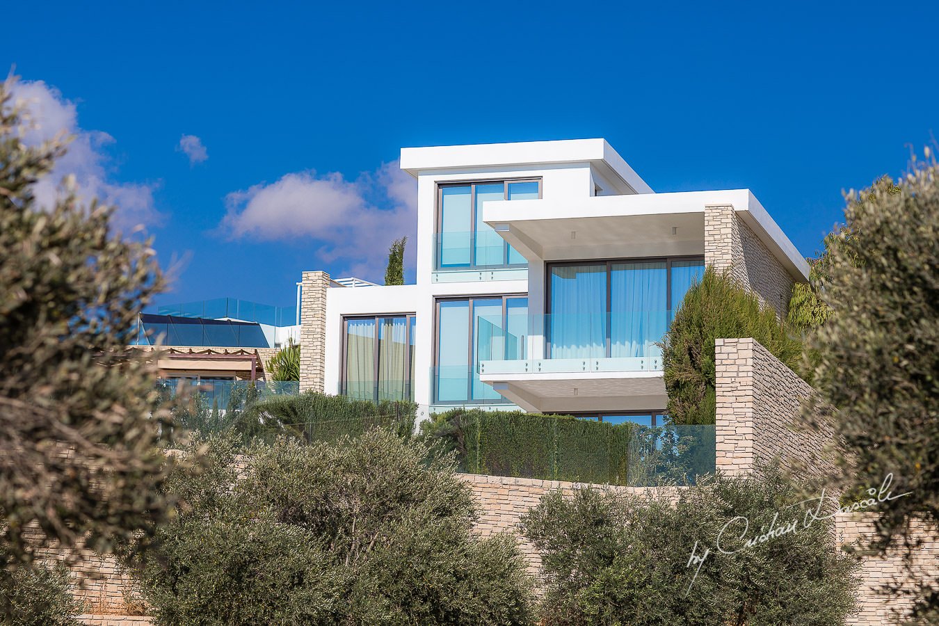Beautiful Villa at Cap St. George captured during a beautiful wedding in Paphos by Cyprus Photographer Cristian Dascalu.