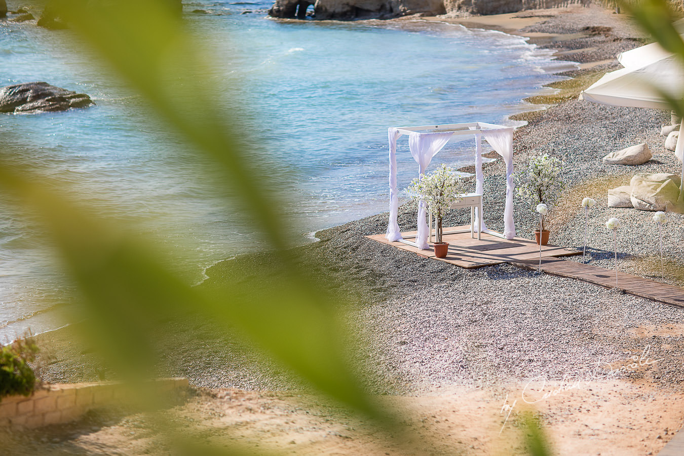 Wedding moments photographed by Cyprus Photographer Cristian Dascalu during a beautiful wedding at Cap St. George in Paphos.